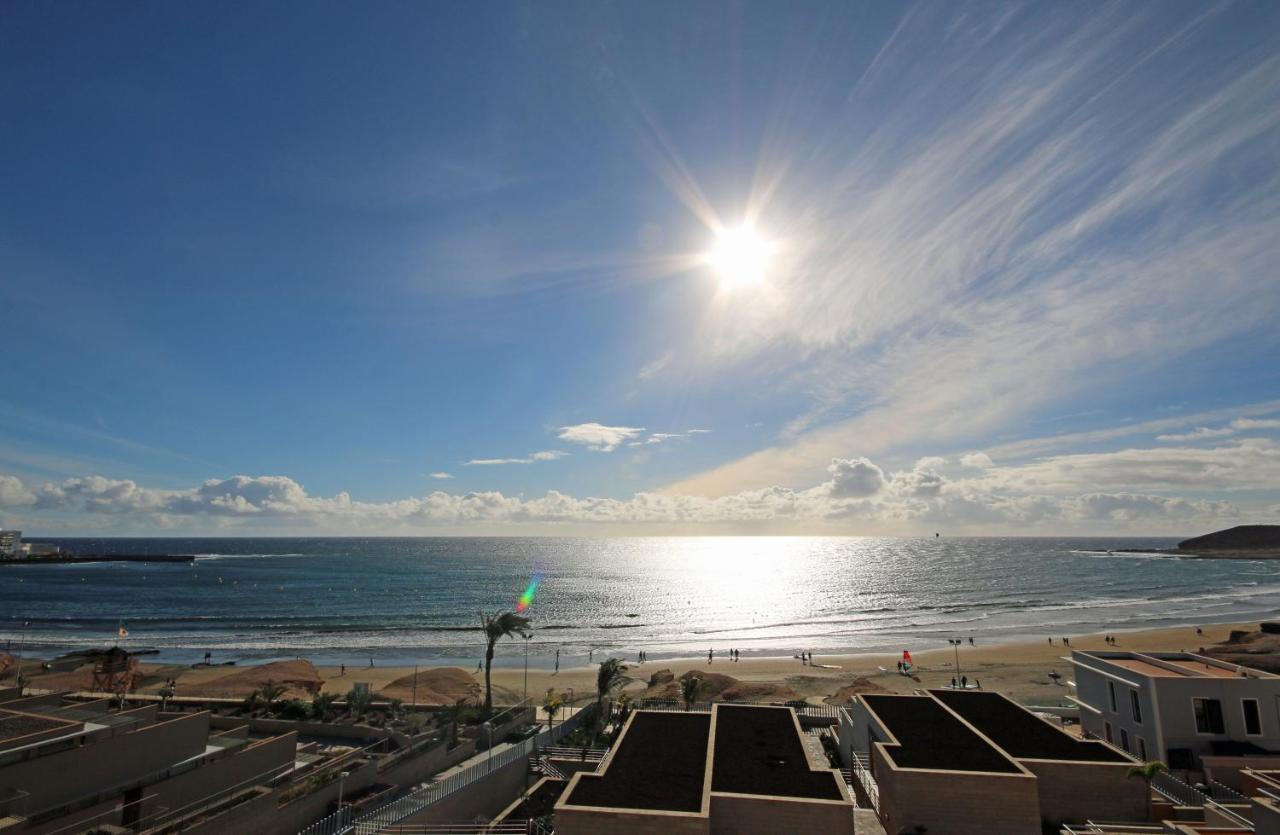 LOS BALOS 29, top level, spectacular ocean views, parking, wifi El Médano Exterior foto