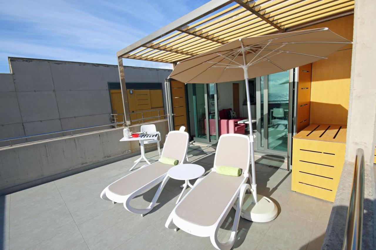 LOS BALOS 29, top level, spectacular ocean views, parking, wifi El Médano Exterior foto