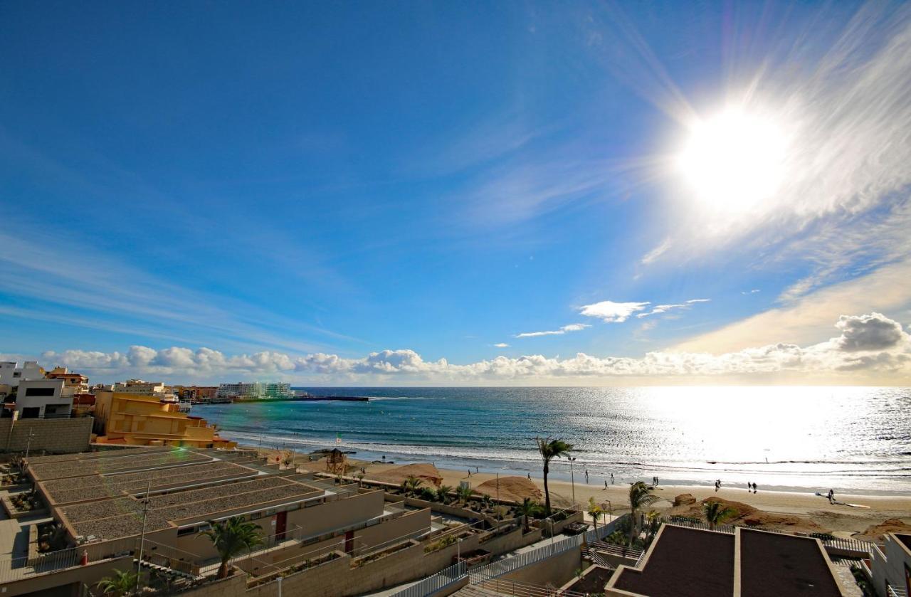 LOS BALOS 29, top level, spectacular ocean views, parking, wifi El Médano Exterior foto