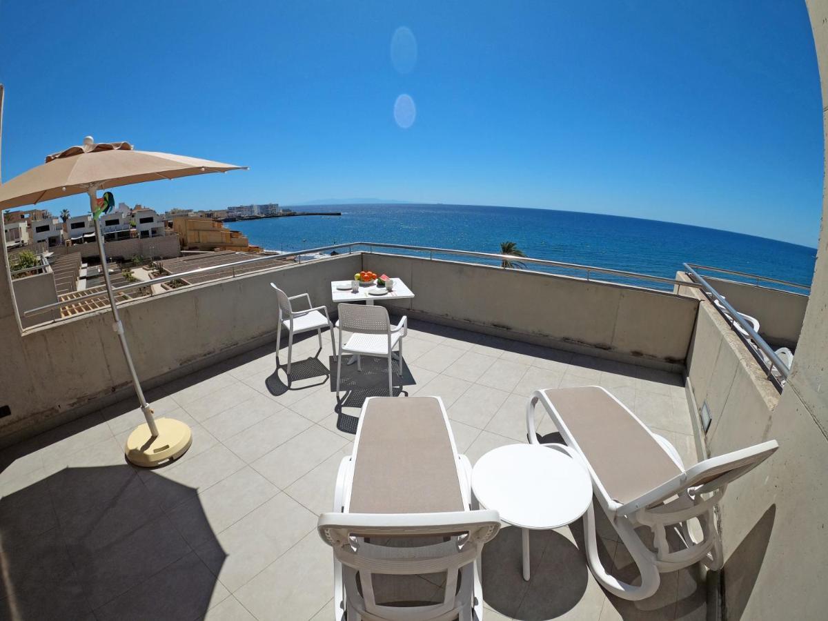 LOS BALOS 29, top level, spectacular ocean views, parking, wifi El Médano Exterior foto